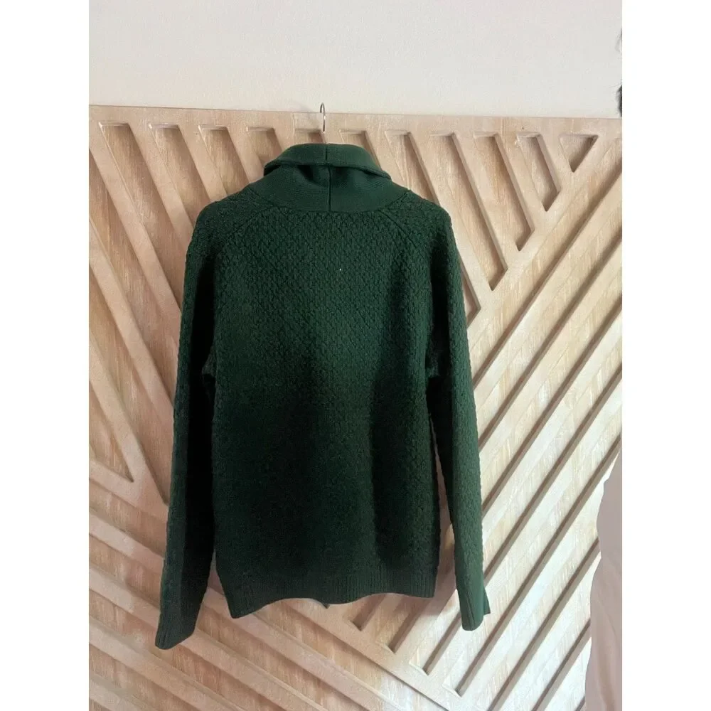 J.Crew Green Cardigan